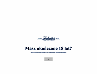 sklep-ballantines.pl screenshot