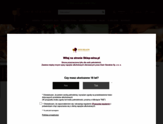 sklep-wina.pl screenshot