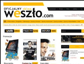 sklep.weszlo.com screenshot