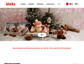 sklepkleks.com screenshot
