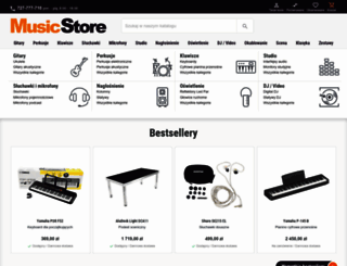 sklepmuzyczny.pl screenshot