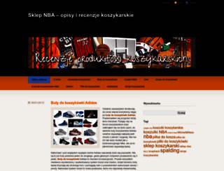 sklepnba.wordpress.com screenshot