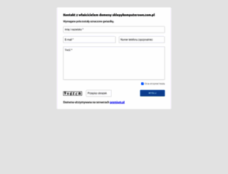 sklepykomputerowe.com.pl screenshot