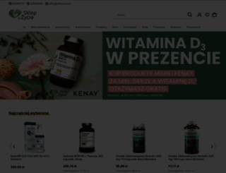 sklepzycia.pl screenshot