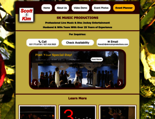 skmusicproductions.com screenshot