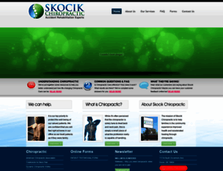skocikchiropractic.com screenshot