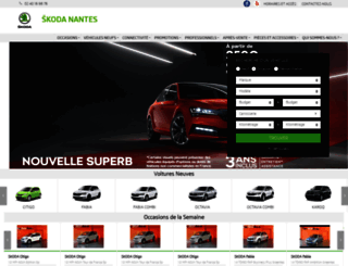 skoda-nantes.fr screenshot