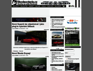 skodaoctavia.cz screenshot