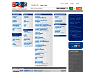 skokie-il.geebo.com screenshot
