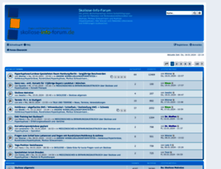 skoliose-info-forum.de screenshot