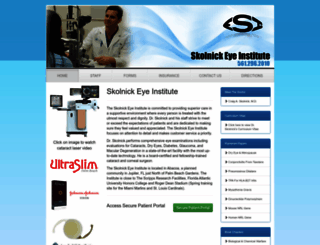skolnickeye.com screenshot