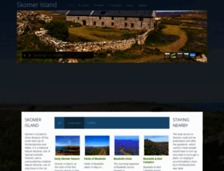 skomerisland.co.uk screenshot