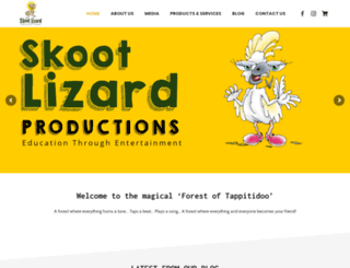 skootlizardproductions.com screenshot