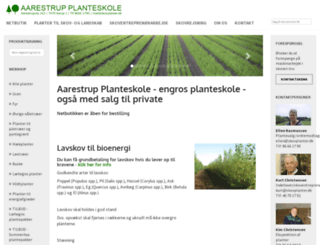 skovplanter.dk screenshot