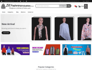 skpashmina.com screenshot