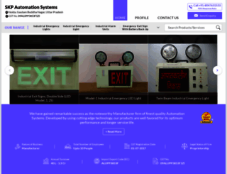 skpautomationsystems.com screenshot