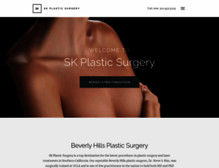 skplasticsurgery.com screenshot