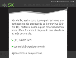skprojetos.com.br screenshot