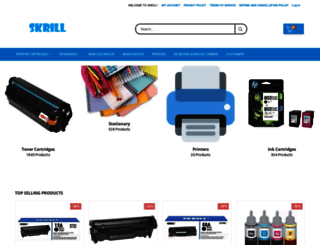 skrillproducts.com screenshot