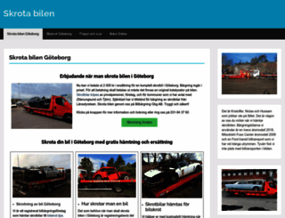 skrotbilen.com screenshot