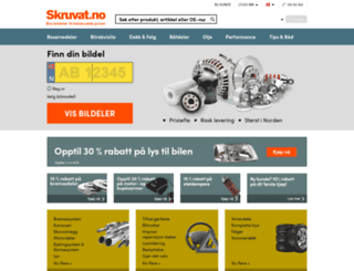 skruvat.no screenshot
