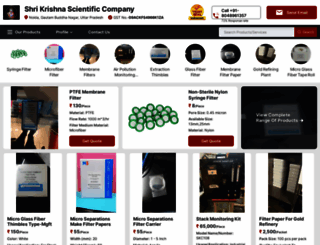 skscientific.in screenshot