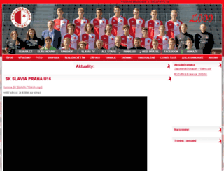 skslavia2000.cz screenshot