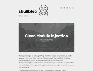 skullbloc.com screenshot