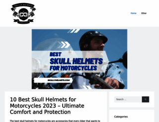 skullyhelmets.com screenshot