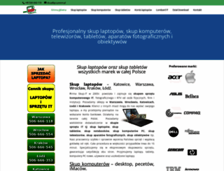 skup-laptopow.com screenshot