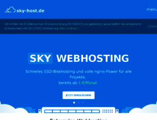 sky-host.de screenshot