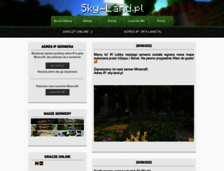 sky-land.pl screenshot