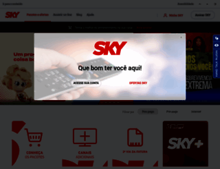 sky.com.br screenshot
