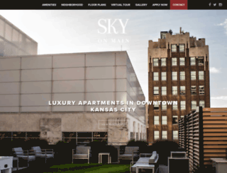 skyapartmentskc.com screenshot
