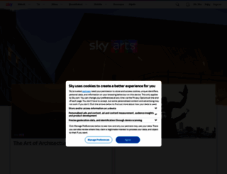 skyarts.sky.com screenshot