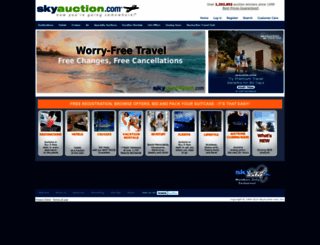skyauction.com screenshot