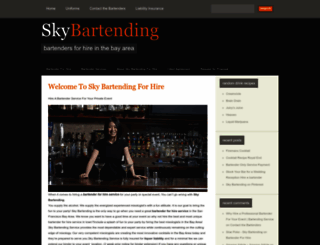 skybartending.com screenshot