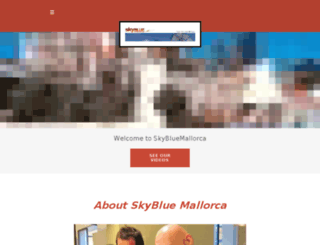 skybluemallorca.com screenshot