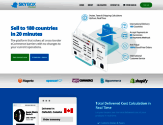 skyboxcheckout.com screenshot