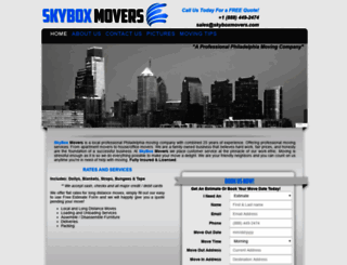 skyboxmovers.com screenshot