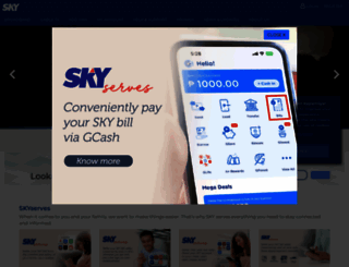 skybroadband.com.ph screenshot