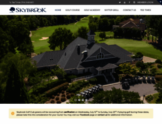 skybrookgolf.com screenshot