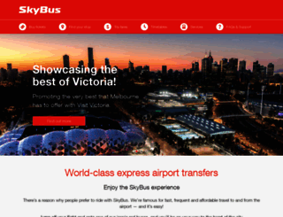skybus.com.au screenshot