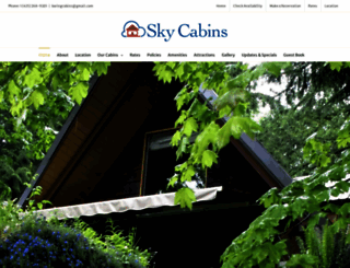 skycabins.com screenshot