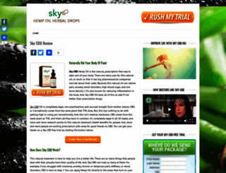 skycbdoil.com screenshot