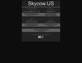 skycow.us screenshot
