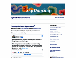 skydancingblog.com screenshot