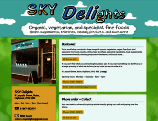 skydelights.co.uk screenshot