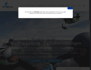 skydive-leipzig.de screenshot