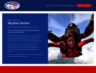 skydive.co.uk screenshot